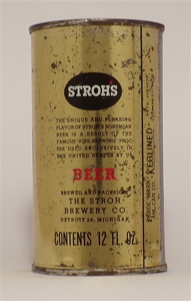 Stroh's Flat Top, Detroit, MI