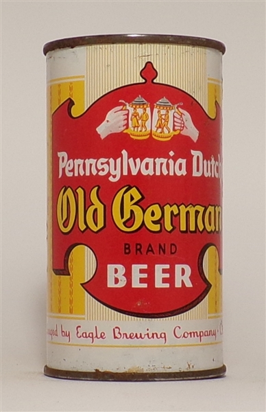 Pennsylvania Dutch Old German Flat Top, Eagle, Catasaqua, PA