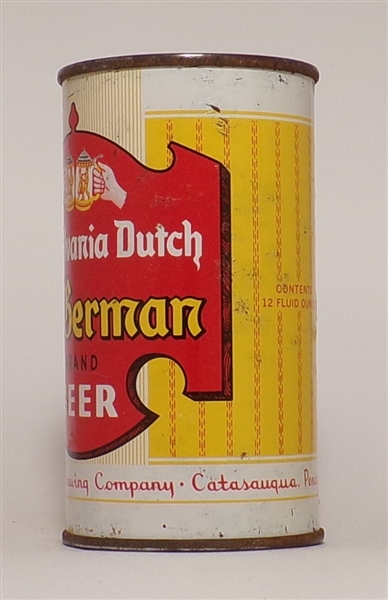 Pennsylvania Dutch Old German Flat Top, Eagle, Catasaqua, PA