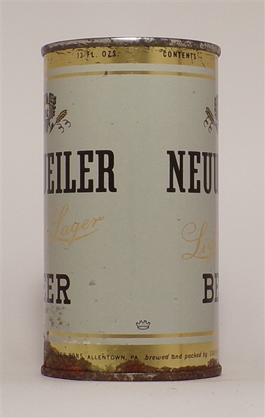 Neuweiler Light Lager Flat Top, Allentown, PA