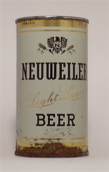 Neuweiler Light Lager Flat Top, Allentown, PA