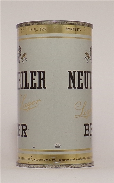 Neuweiler Light Lager Flat Top, Allentown, PA