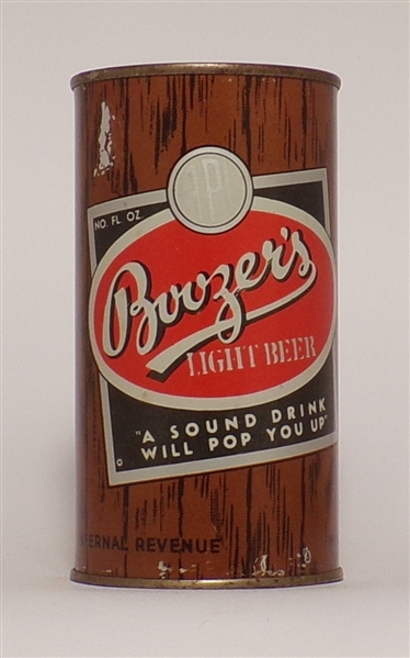 Boozer's Light Beer Flat Top