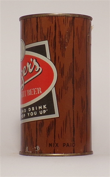 Boozer's Light Beer Flat Top
