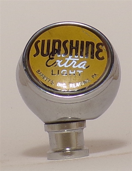 Sunshine Extra Light Ball Knob, Barbey's Reading, PA