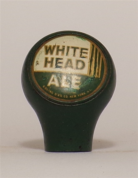 White Head Ale Ball Knob, Ebling New York, NY
