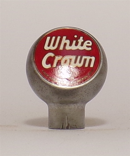 White Crown Ball Knob
