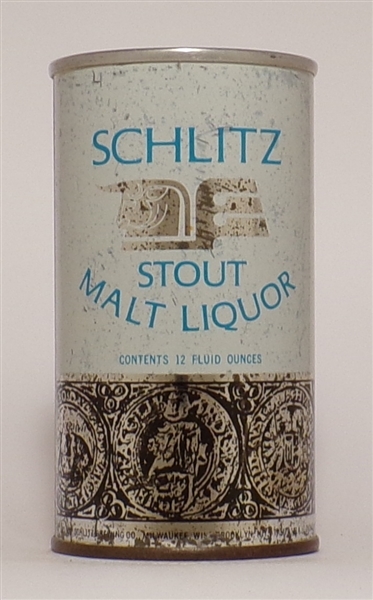 Schlitz Stout malt Liquor Tab  Top