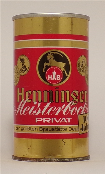 Henninger Meisterbock Tab Top, Germany
