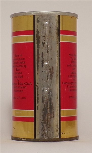 Henninger Meisterbock Tab Top, Germany