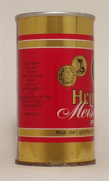 Henninger Meisterbock Tab Top, Germany