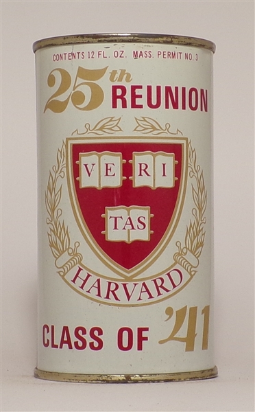 Carling Black Label Harvard Class of '41 Reunion Can