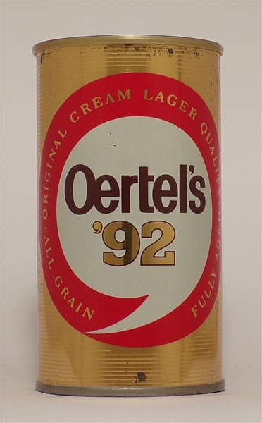 Oertel's '92 Tab Top, Louisville, KY