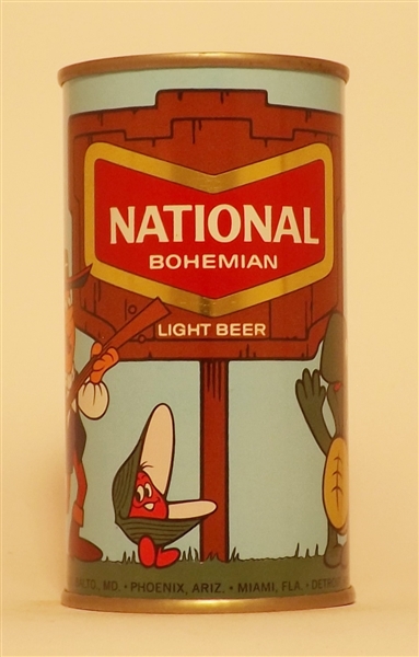 National Bohemian Cartoon Bank Top, Baltimore, MD