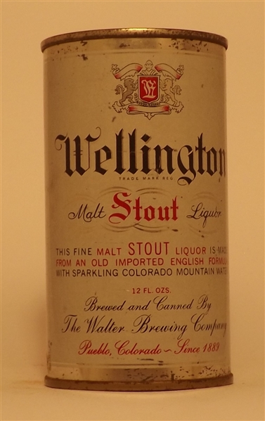 Wellington Stout Malt Liquor Flat Top, Pueblo, CO