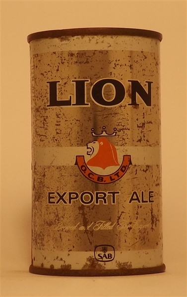 Lion Export Ale Flat Top, South Africa