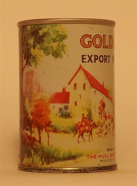 Golden Export Beer 9 2/3 Ounce Tab Top, England