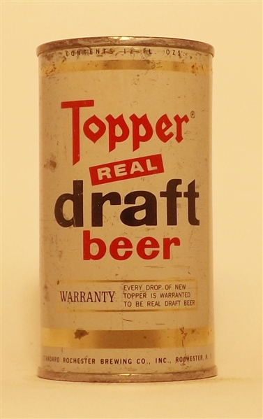 Topper Real Draft Bank Top, Rochester, NY