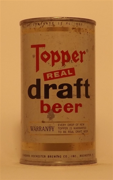 Topper Real Draft Bank Top, Rochester, NY