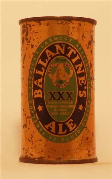 Ballantine's Ale Flat Top #1, Newark, NJ