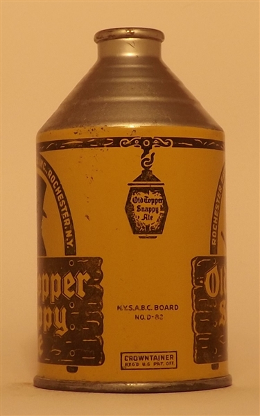 Old Topper Snappy Ale Crowntainer, Rochester, NY