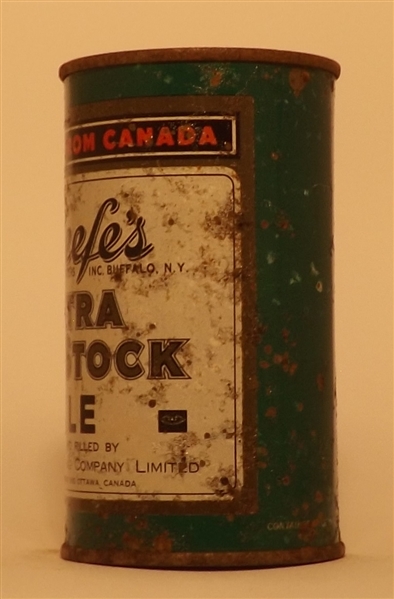 O'Keefe's Extra Old Stock Flat Top, Canada