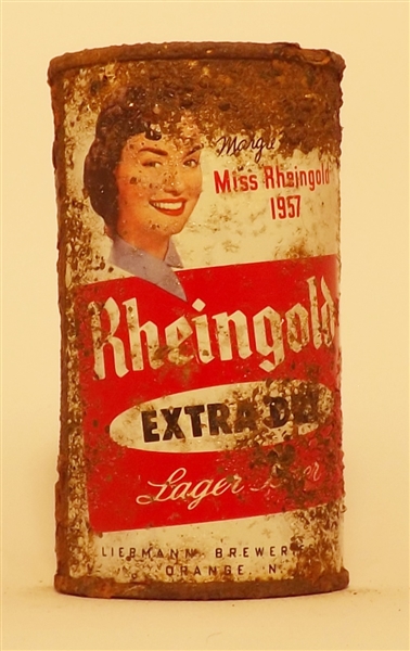 Rheingold Girls Flat Top #7, Margie McNally winner 1957, Orange, NJ