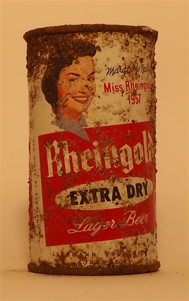 Rheingold Girls Flat Top #7, Margie McNally winner 1957, Orange, NJ