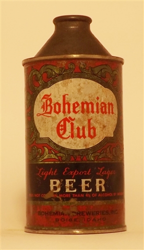 Bohemian Club Cone Top, Boise, ID