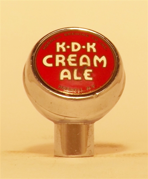 KDK Cream Ale Ball Knob, Hornell, NY
