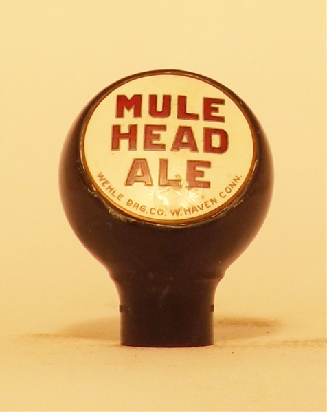 Mule Head Ale Ball Knob, West Haven, CT