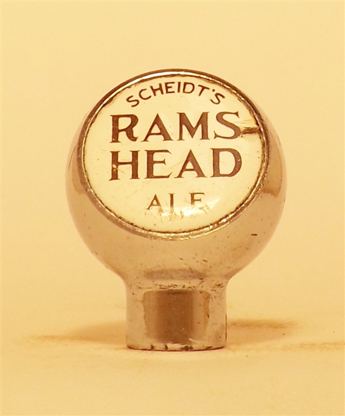 Ram's Head Ball Knob #1,(Scheidt's) Philadelphia, PA