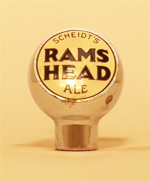 Ram's Head Ball Knob #2,(Scheidt's) Philadelphia, PA