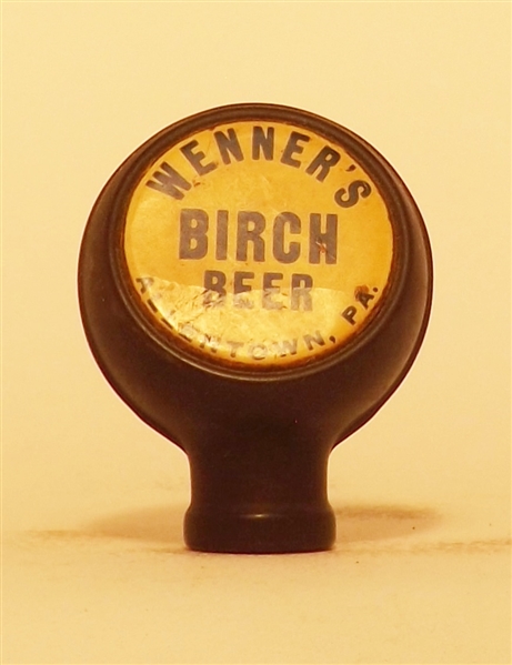 Wenner's Birch Beer Ball Knob, Allentown, PA