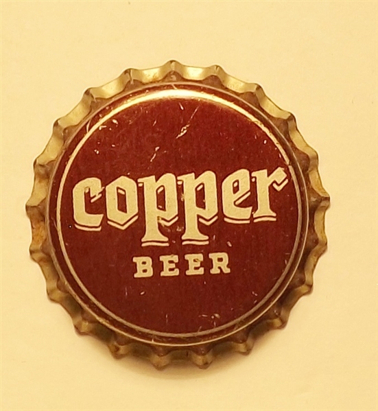 Copper Unused Cork Crown