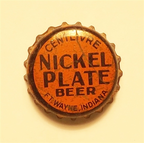 Nickel Plate Used Cork Crown #2
