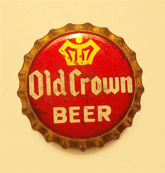 Old Crown Beer Unused Cork Crown #2