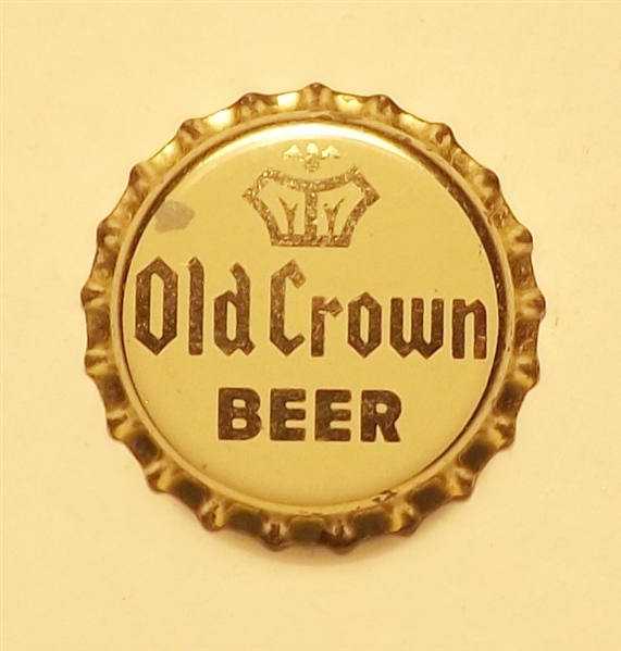 Old Crown Beer Unused Cork Crown #5