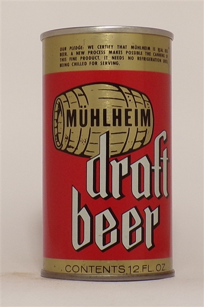 Muhlheim Draft Tab Top, Reading, PA