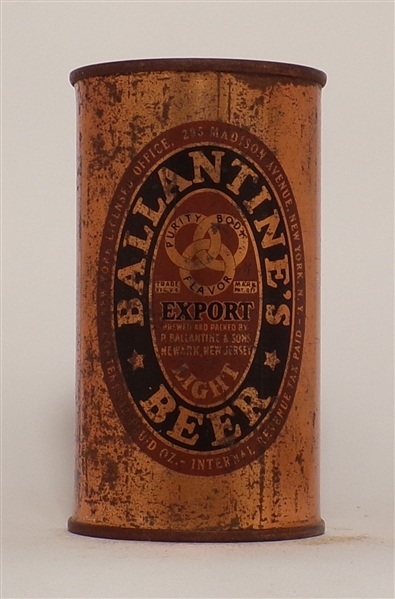 Ballantine Export Beer Flat Top #3, Newark, NJ