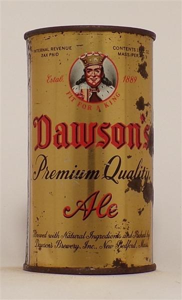 Dawson's Ale flat top, New Bedford, MA
