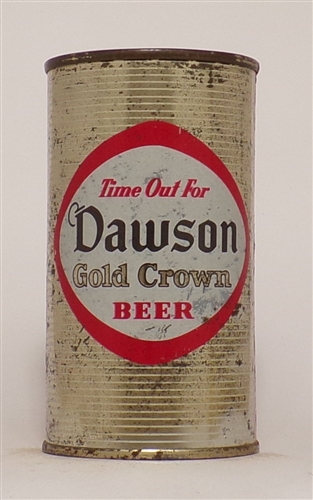 Dawson Gold Crown Beer flat top, New Bedford, MA