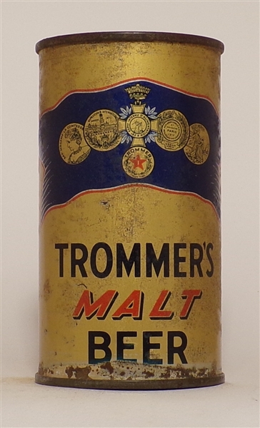 Trommer's Malt Beer OI flat top, Orange, NJ