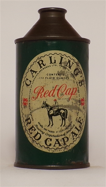 Carling's Red Cap cone top, Buffalo, NY