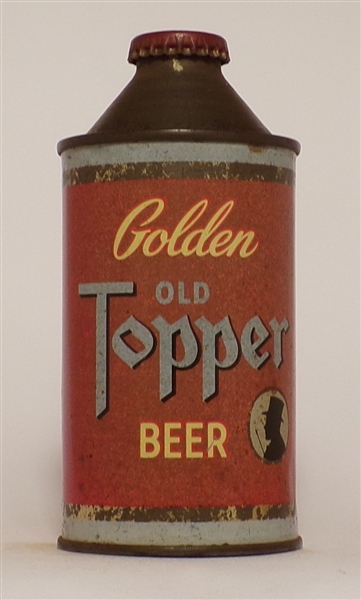 Golden Old Topper cone top, Rochester, NY