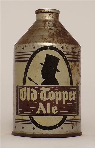 Old Topper Ale crowntainer, IRTP, Rochester, NY