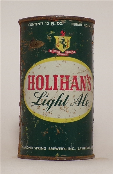 Holihan's Light Ale flat top, Lawrence, MA
