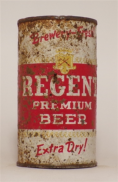 Regent Premium Beer flat top