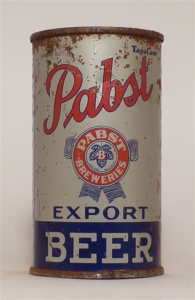 Pabst Export Beer OI flat top #1, Milwaukee, WI