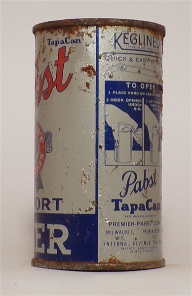 Pabst Export Beer OI flat top #1, Milwaukee, WI